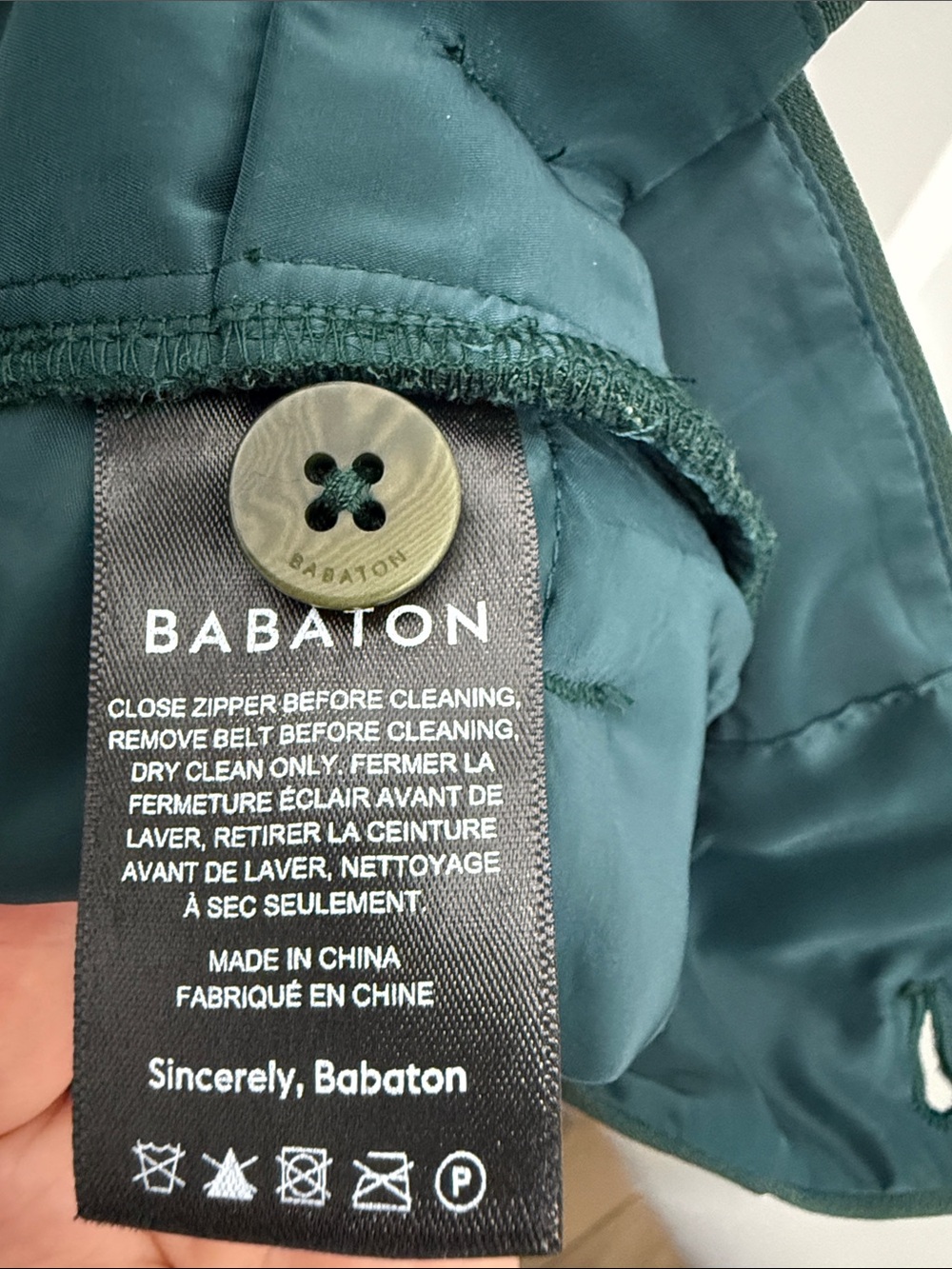 Babaton High Rise Tailored Trousers - Picture 7 of 8